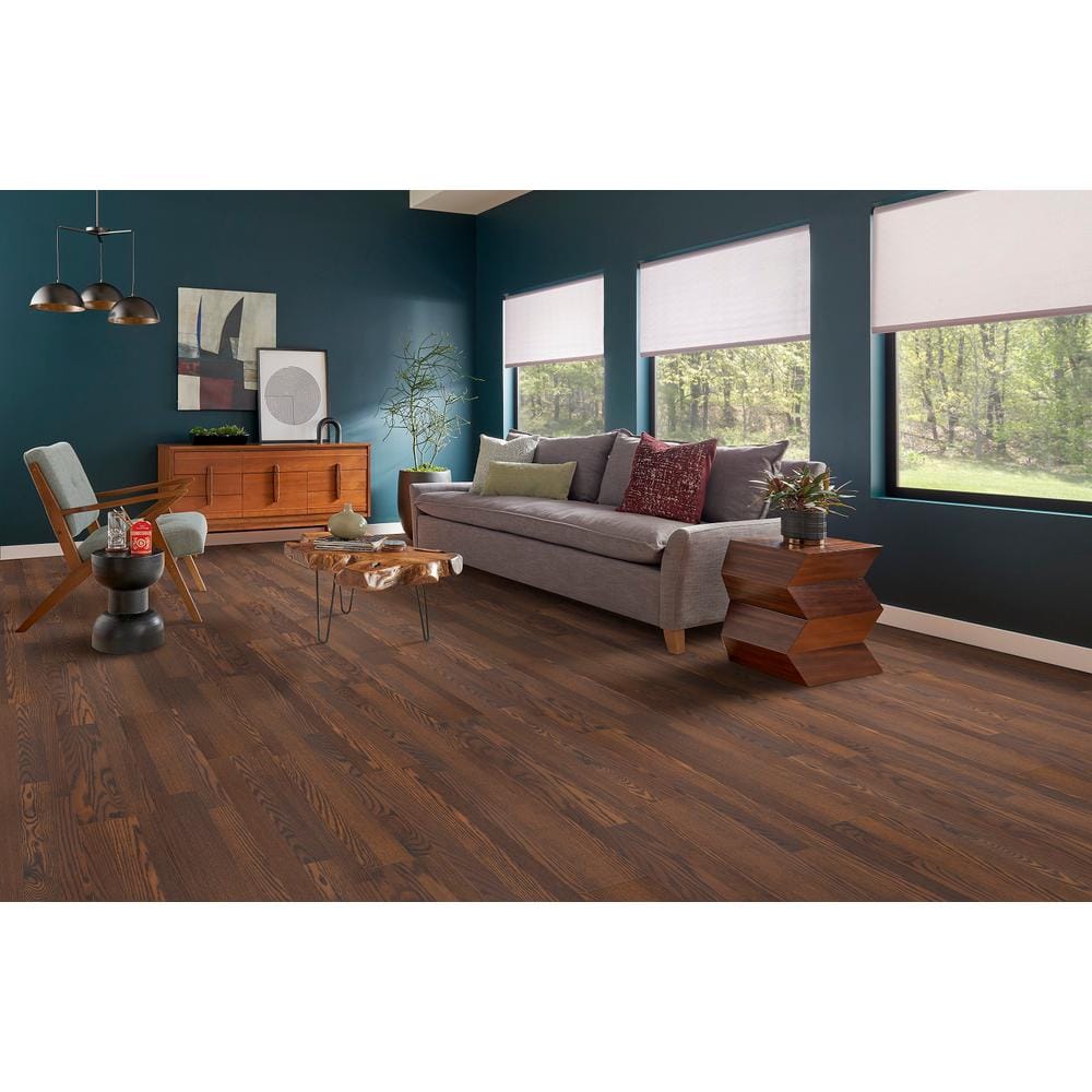 Pergo XP Burnt Anndel Oak 10 mm T x 7.4 in. W x 47.2 in. L Laminate Wood Flooring (19.63 sq. ft./Case)