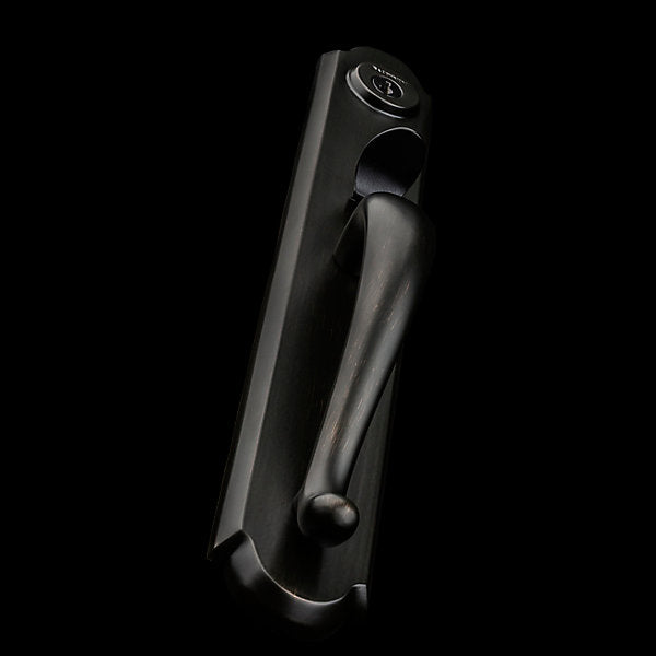 Prestige Bighorn Single Cylinder Venetian Bronze Door Handleset with Carnaby Door Knob Featuring SmartKey Security