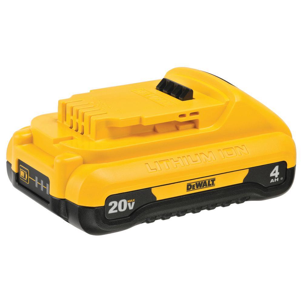 20-Volt MAX Compact Lithium-Ion 4.0Ah Battery Pack (6-Pack) - Super Arbor