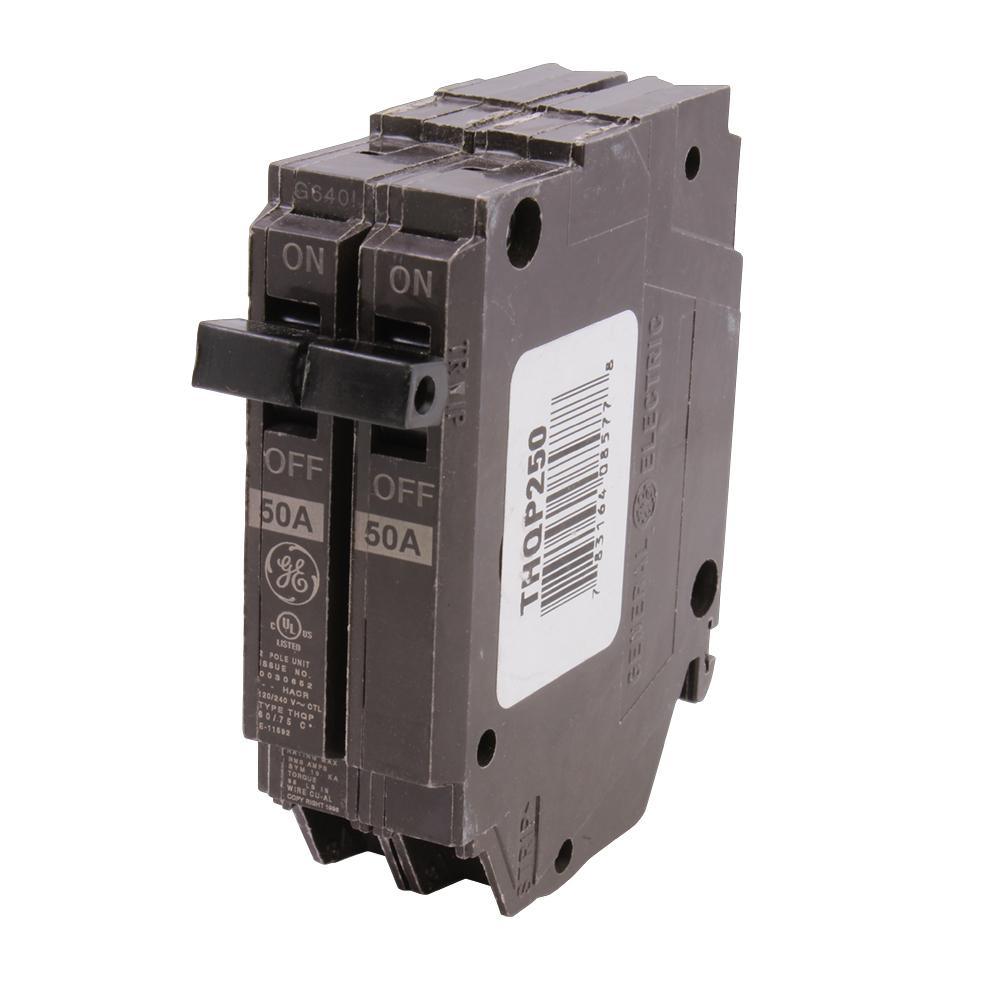 Q-Line 50 Amp 1 in. Double-Pole Circuit Breaker - Super Arbor