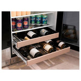 GE Profile 150-Can Capacity (5.3-cu ft) Residential Stainless Steel Freestanding Beverage Center