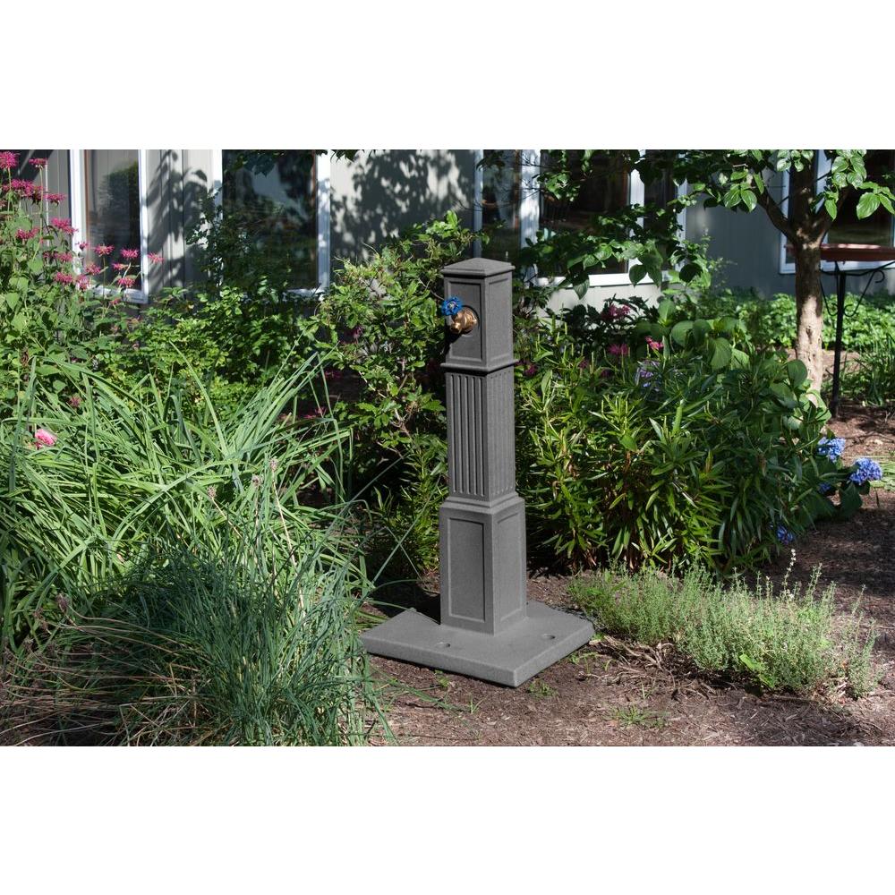 Oasis Garden Hose Tap in Dark Granite - Super Arbor