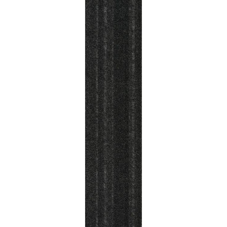 Foss Peel and Stick Sky Grey Barcode Planks 9 in. x 36 in. Commercial/Residential Carpet (16-tile / case)