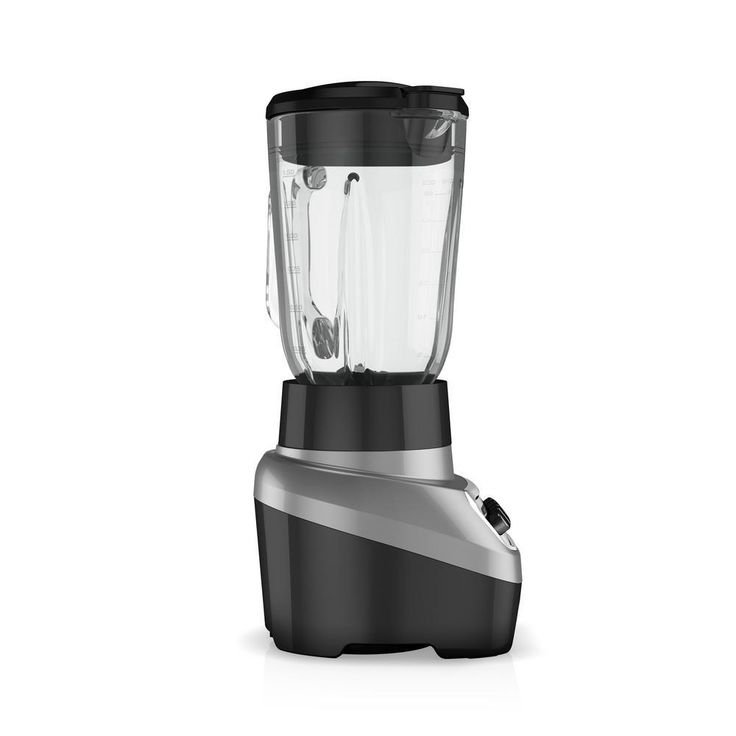 48 oz. 4-Speeds Silver Glass Jar Blender