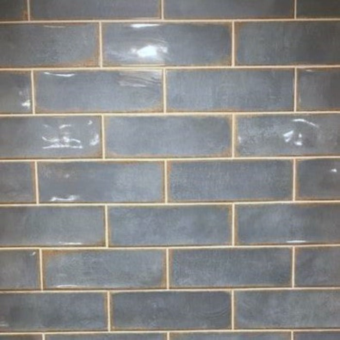 Santa Fe Green 3.93 in. x 11.96 in. Polished Ceramic Wall Tile (10.76 sq. ft./Case)