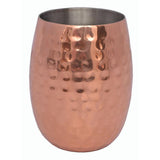16 oz. Double Wall Hammered Copper Tumbler (4-Pack)