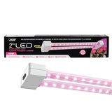 2 ft. 2-Light 19W White LED Hydroponic Non-Dimmable Indoor/Outdoor Linkable Plant Grow Light Fixture, Daylight (4-Pack)