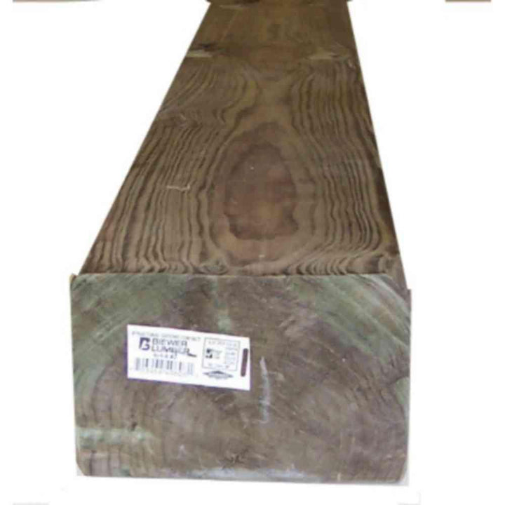 4 in. x 6 in. x 8 ft. #2 Pressure-Treated Timber - Super Arbor