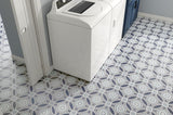 Style Selections Rosehill Deco 3-mil x 12-in W x 12-in L Water Resistant Peel and Stick Luxury Vinyl Tile Flooring