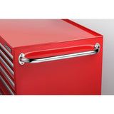 36 in. W 6-Drawer, Deep Tool Chest Cabinet in Gloss Red
