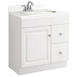 Wyndham 48 in. W x 21 in. D Ready to Assemble Bath Vanity Cabinet Only in Espresso