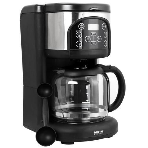 Better Chef 12-Cup Black Commercial/Residential Drip Coffee Maker