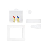 1/2 in. CPVC Dual Outlet Washing Machine Outlet Box
