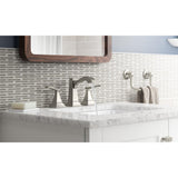 Truss 8 in. Widespread 2-Handle Bathroom Faucet in Vibrant Brushed Nickel - Super Arbor