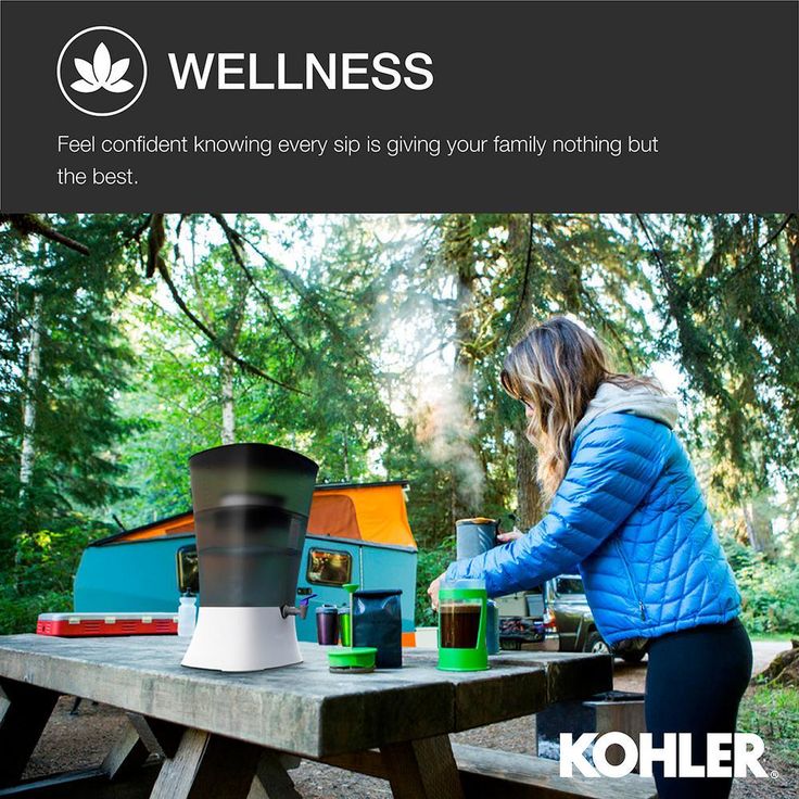 Clarity Explore Recreational Water Filter Cartridge System in Charcoal Ombre