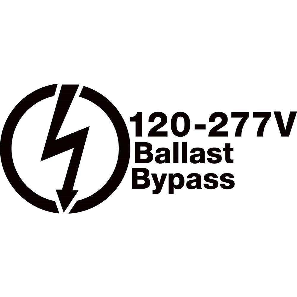 8 ft. 42-Watt T8 Non-Dimmable LED Linear Light Bulb Type B Bypass Double Ended Single Pin Daylight 5000K (2-Pack) - Super Arbor
