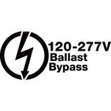 8 ft. 42-Watt T8 Non-Dimmable LED Linear Light Bulb Type B Bypass Double Ended Single Pin Daylight 5000K (2-Pack) - Super Arbor