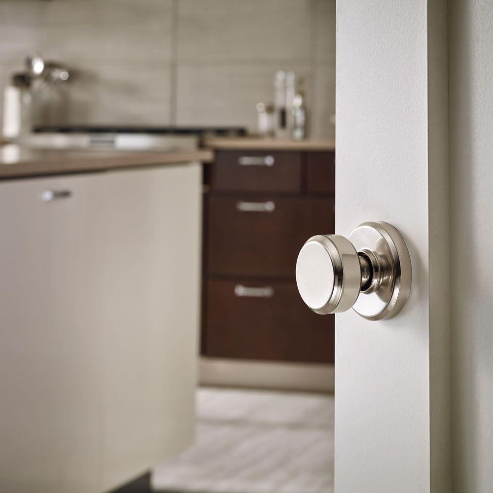 Bowery Matte Black Passage Hall/Closet Door Knob with Greyson Trim - Super Arbor