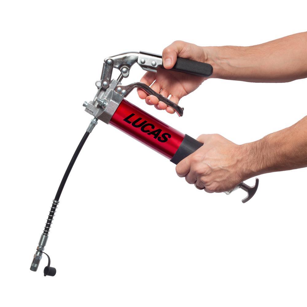 Lucas Industrial Duty 2-Way Pistol Lever Grease Gun - Super Arbor