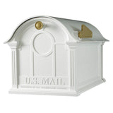 Balmoral White Mailbox - Super Arbor