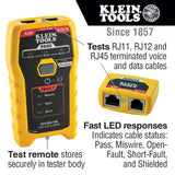 LAN Explorer Data Cable Tester with Remote - Super Arbor