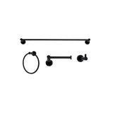 Venezia 4-Piece Bathroom Accessory Set in Polished Chrome - Super Arbor