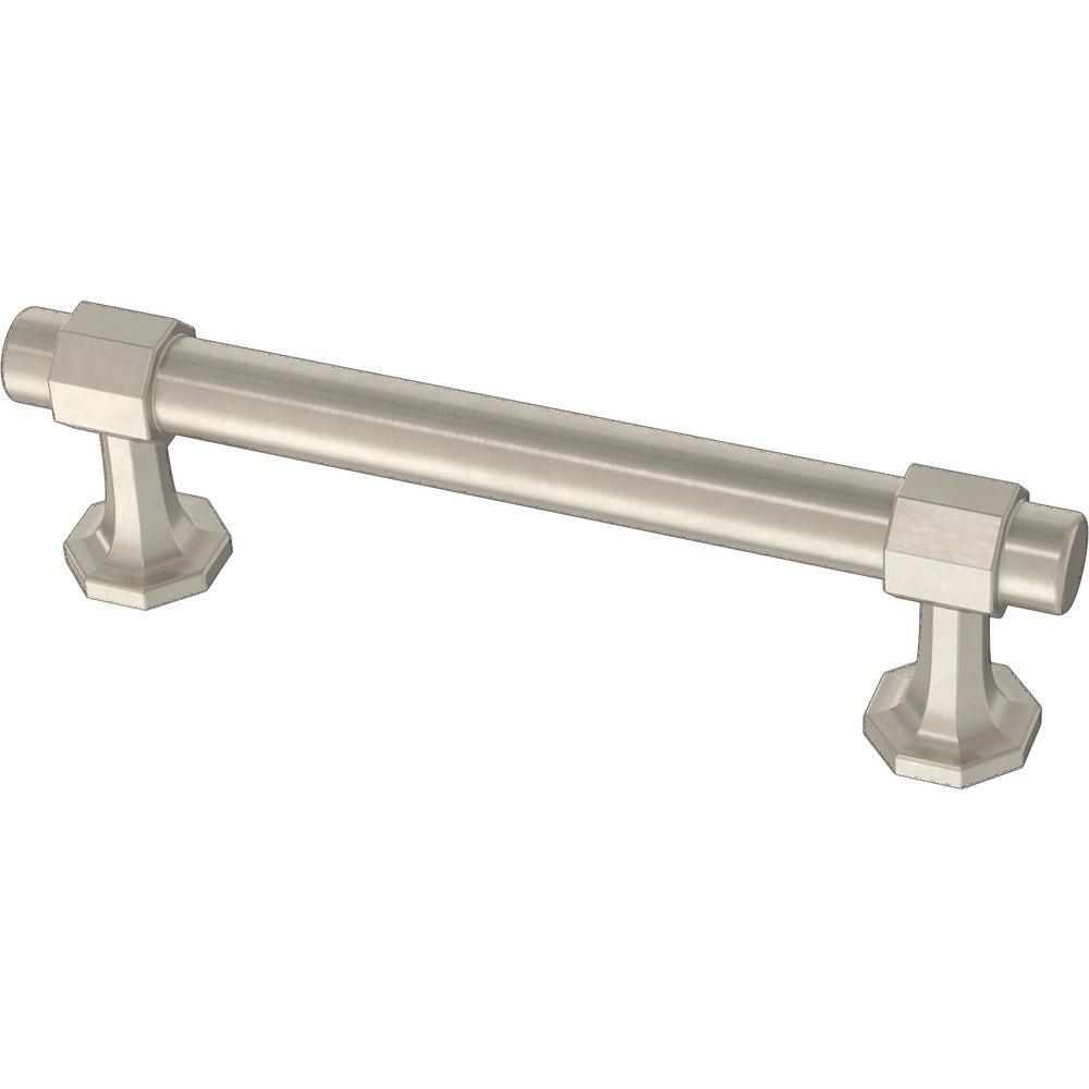 Classic Octagon 6-5/16 in. (160 mm) Champagne Bronze Drawer Pull - Super Arbor