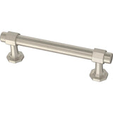 Classic Octagon 6-5/16 in. (160 mm) Champagne Bronze Drawer Pull - Super Arbor