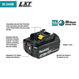 18-Volt LXT 4.0 Ah Battery and Rapid Optimum Charger Starter Pack with Bonus 18-Volt LXT Cordless Multi-Tool (Tool-Only)