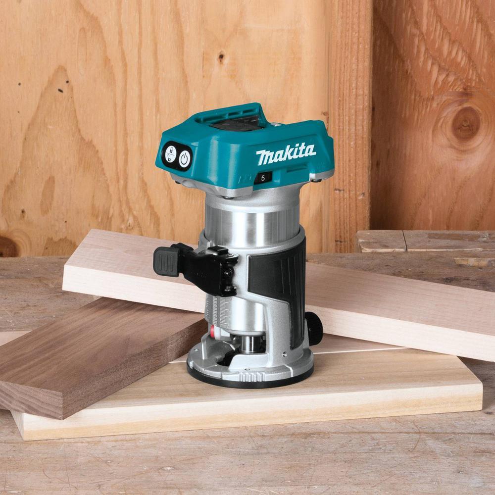 18V LXT Brushless Compact Router, 18V LXT Brushless Jig Saw and 18V LXT 3-1/4 in. Planer w/ bonus 18V LXT Starter Pack - Super Arbor