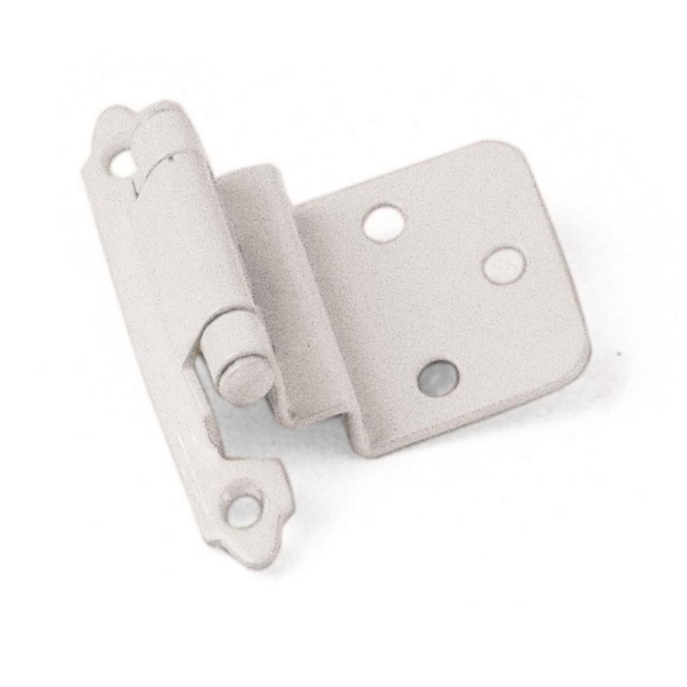 Inset Antique Brass 3/8 in. Self-Closing Hinge (1-Pair) - Super Arbor