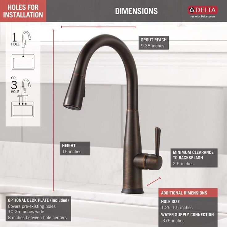 Delta Essa Touch2O Venetian Bronze 1-Handle Deck-Mount Pull-Down Touch Kitchen Faucet (Deck Plate Included)
