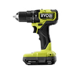 18-Volt ONE+ Cordless 1/2 in. Hammer Drill/Driver with 1.5 Ah Compact Lithium-Ion Battery