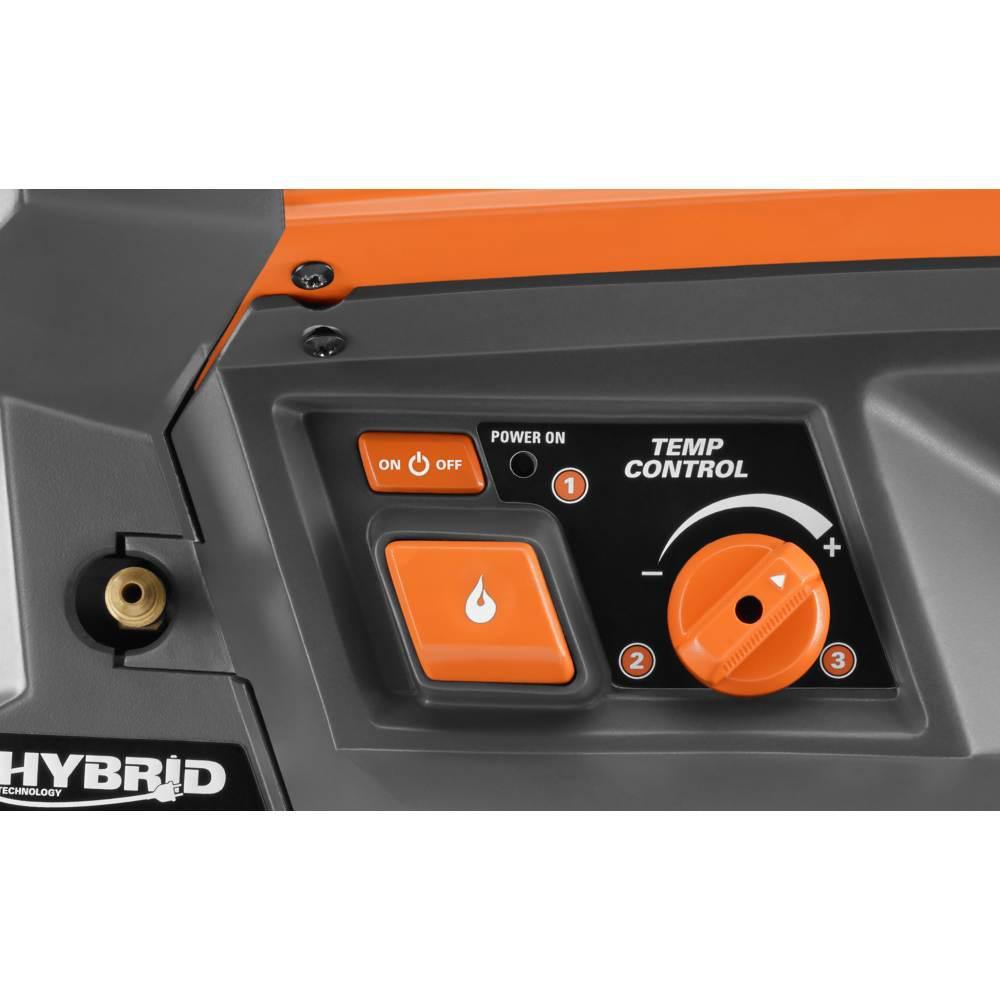 18-Volt 60K BTU Hybrid Forced Air Propane Portable Heater - Super Arbor
