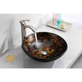 Alto Series Vessel Sink in Molten Gold - Super Arbor