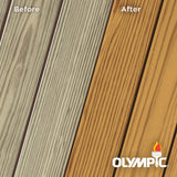 Olympic Maximum 1 gal. Cedar Natural Tone Semi-Transparent Exterior Stain and Sealant in One - Super Arbor