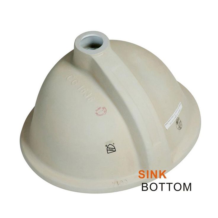 Boyel Living 13 in. x 11 in. Bathroom Ceramic Sink Oval Lavatory Undercounter in White,
