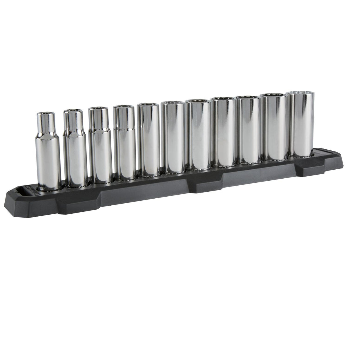 Craftsman 1/2 in. Drive SAE 12 Point Deep Socket Set, 11 pc