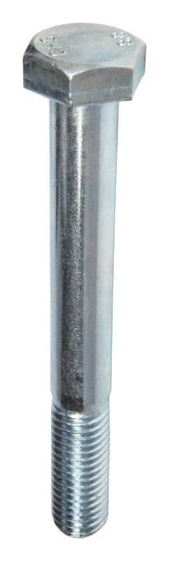 Hillman M12-1.75 mm x 100 mm Heat-Treated Steel Hex Head Cap Screw, 15-Pack