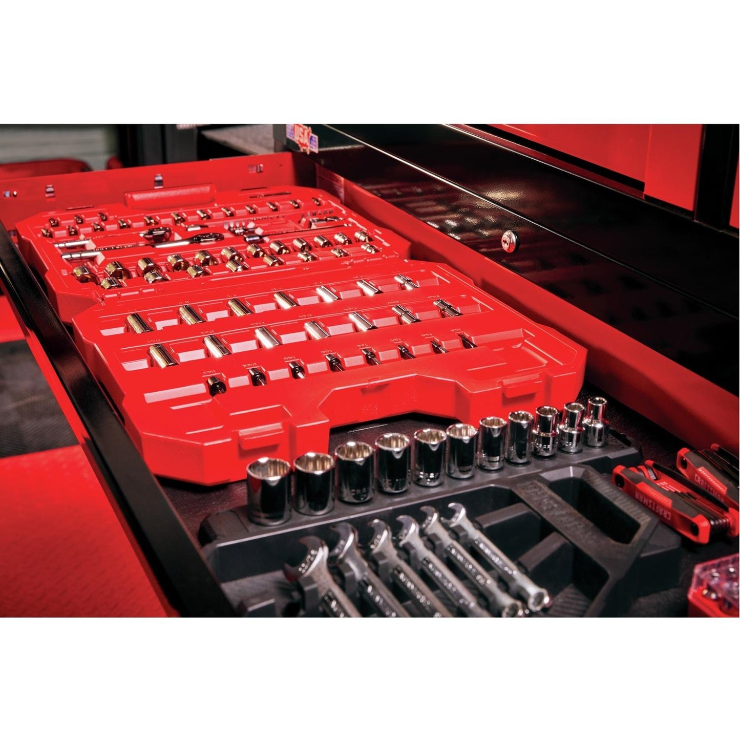 Craftsman 81 pc Metric and SAE Mechanic's Tool Set