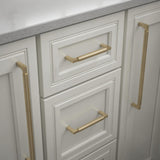 Artesia 11-5/16 in. (288mm) Center-to-Center Champagne Bronze Drawer Pull - Super Arbor