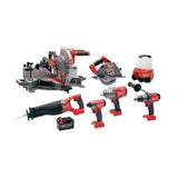 M18 FUEL 18-Volt Lithium-Ion Brushless Cordless 10 in. Dual Bevel Sliding Compound Miter Saw Kit W/(1) 9.0Ah Battery - Super Arbor