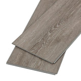 CALI Mute step Breakwater Oak Gray 20-mil x 7-in W x 48-in L Waterproof Interlocking Luxury Vinyl Plank Flooring (24.03-sq ft/ Carton)