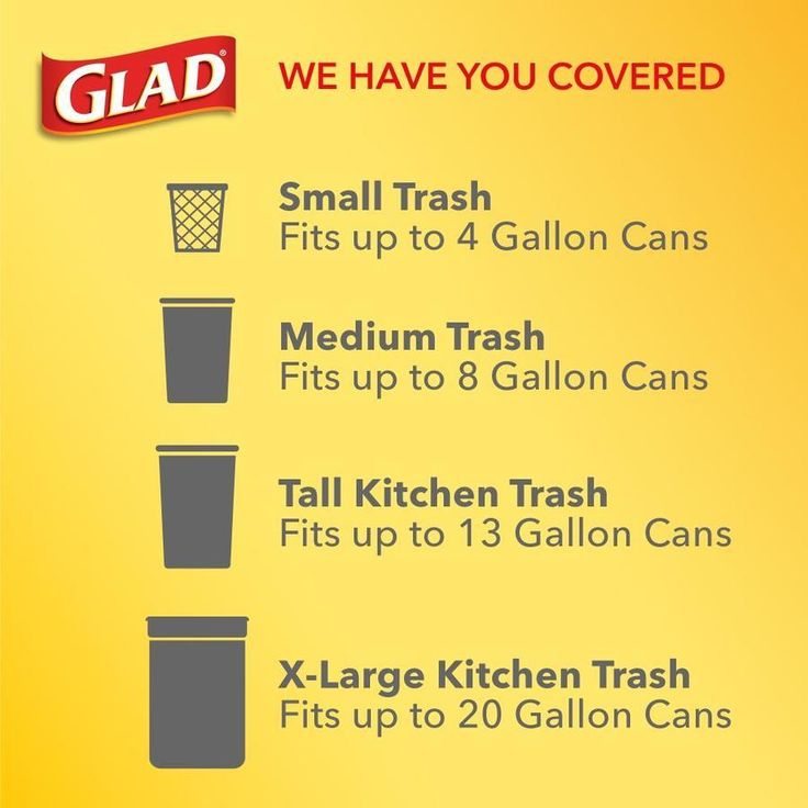 Glad Odor Shield 50-Pack 13-Gallon Gain White Polypropylene Kitchen Trash Bag