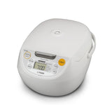 Micom 5.5-Cup White Rice Cooker with Tacook Cooking Plate