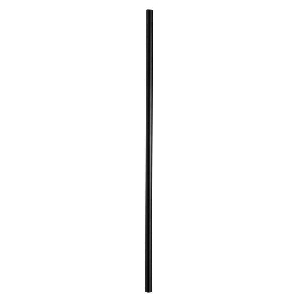 32 in. x 3/4 in. Black Pearl Matte Steel Round Baluster (10-Pack) - Super Arbor