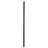 32 in. x 3/4 in. Black Pearl Matte Steel Round Baluster (10-Pack) - Super Arbor