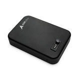 1-Gun Black Portable Travel Dial Lock Gun Safe, Black - Super Arbor