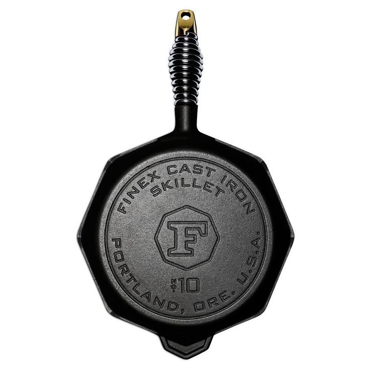 Cast Iron Collection 10 in. Cast Iron Skillet in Black with Lid