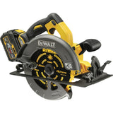 FLEXVOLT 60-Volt MAX Lithium-Ion Cordless Brushless 7-1/4 in. Circular Saw with Bonus 1/4 in. Impact Driver (Tool-Only) - Super Arbor